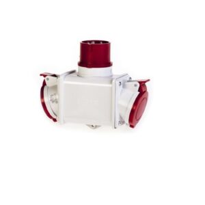 Adattatore CEE 2 Uscite 3P+N+T 16A